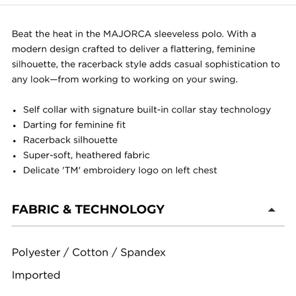 NWT TravisMathew MAJORCA Sleeveless Polo XXL Heather Pink Sold Out - Picture 5 of 13